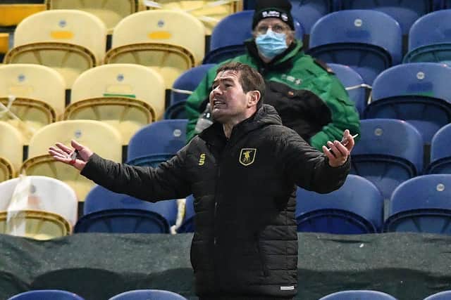 Mansfield's manager Nigel Clough. Picture: Andrew Roe/AHPIX LTD