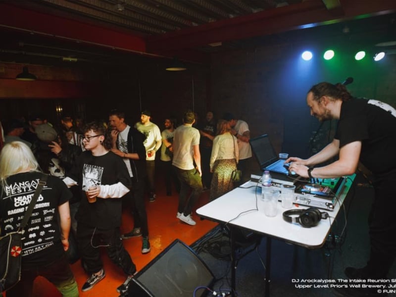 Earth shattering sounds with DJ Arockalypse at Upper Level.
