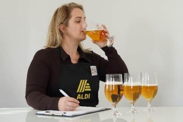 From lab coat to beer stein: Aldi hires NHS biomedical scientist as its official beer taster.