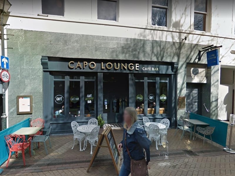 Capo Lounge, 2-8 Stockwell Gate, Mansfield, has a 4.5/5 rating based on 961 reviews.