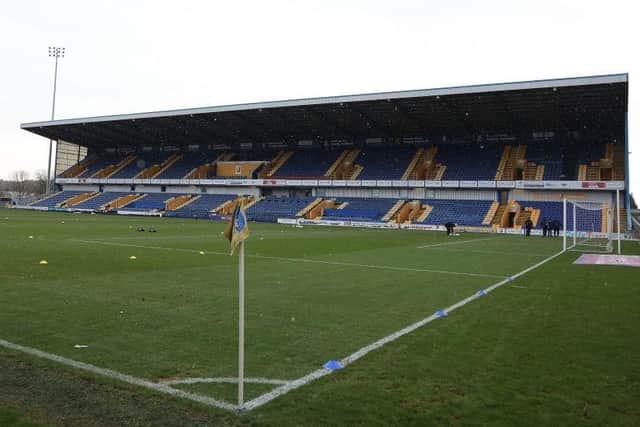 Mansfield Town v Grimsby Town is off after a pitch inspection at the One Call Stadium on Friday.
