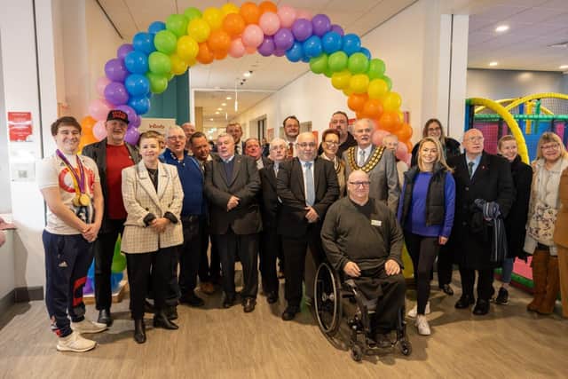 The opening of Kirkby Leisure Centre in 2022