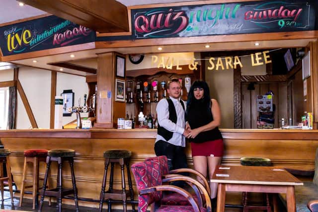 Paul Stevens and Sara-Lee Burton run The White Swan, Pleasley.
