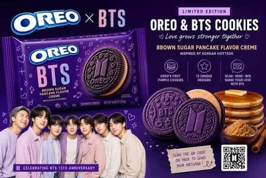 OREO and BTS fans, get ready for an OREO cookie BTS made just for you.