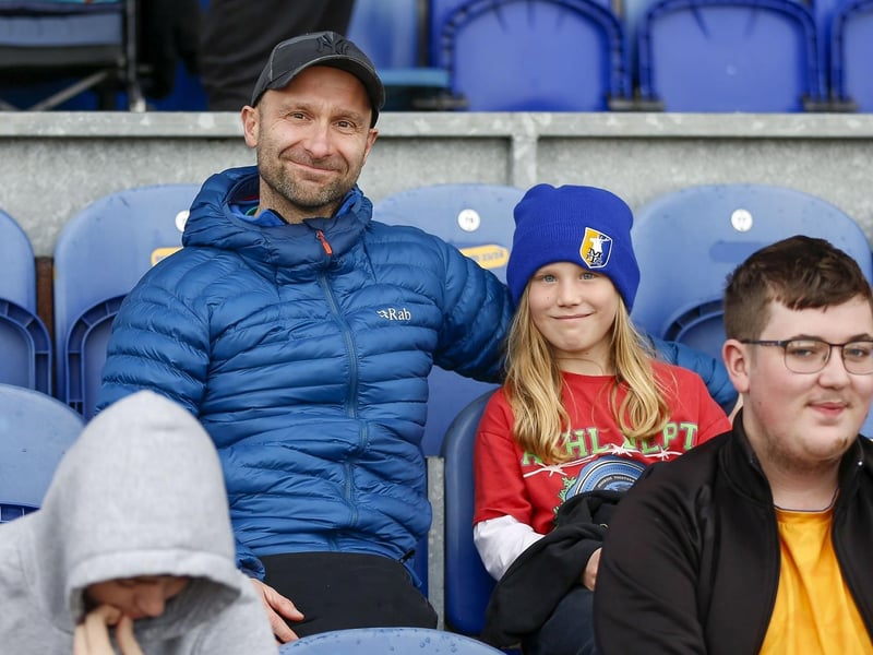 Mansfield Town fans enjoy another League Two victory.