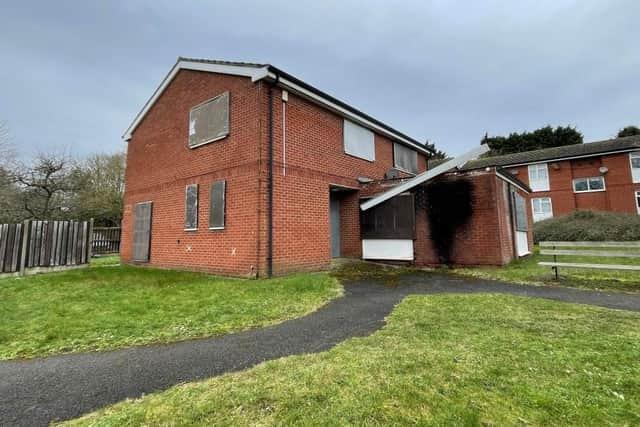 This former community centre on Newark Close in Mansfield is earmarked for a new lease of life. (PHOTO BY: Auction House UK Ltd)