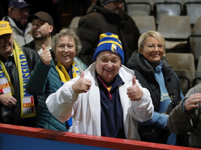 Mansfield Town progressed in the FA Cup thanks to Stephen McLaughlin's second half goal