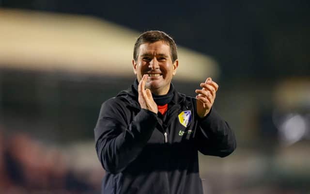 Mansfield Town manager Nigel Clough is encouraged by the progress made by his side throughout 2023.