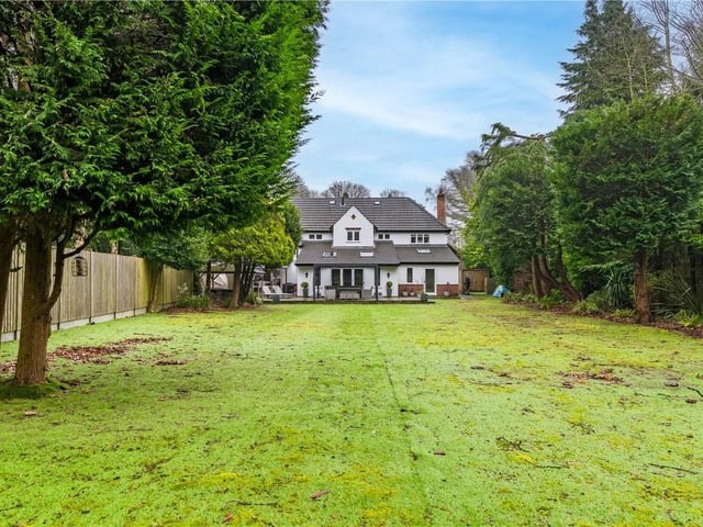 To the rear of the property is a well presented garden that is mainly laid to lawn with secure fenced boundaries. Large paved patio perfect for outdoor entertaining or alfresco dining. The patio also benefits from a roofed canopy so you can enjoy the outside whatever the weather.