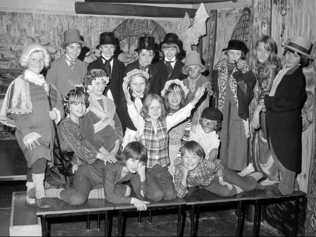 School concert at Windmill Ridge School in Mansfield in 1973