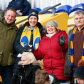 Mansfield fans watching the Stags win against Leyton Orient. Who can you spot?