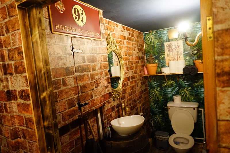 Even visiting the loo will transport customers to a ride on the Hogwarts Express. It is clear a lot of thought has gone into making the experience as immersive and creative as possible.