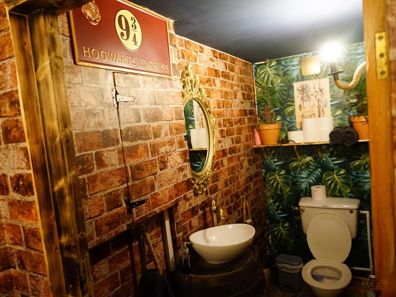 Even visiting the loo will transport customers to a ride on the Hogwarts Express. It is clear a lot of thought has gone into making the experience as immersive and creative as possible.