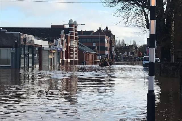 Flooding hit towns across Nottinghamshire last November