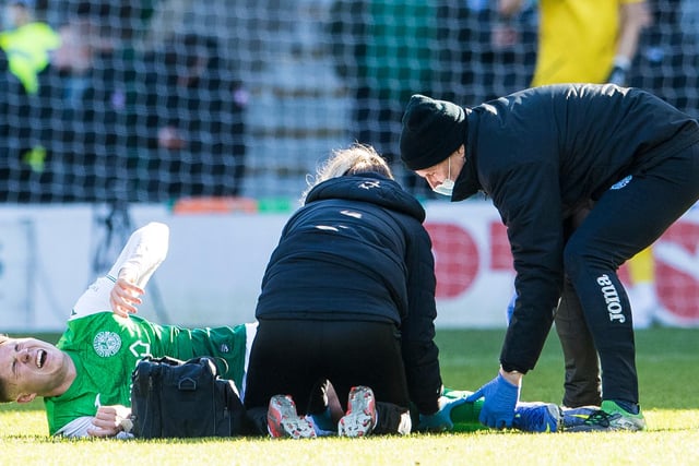 Shaun Maloney has described the loss of Kevin Nisbet as “devastating" after it was confirmed the Hibs striker will miss the rest of this season at least. Nisbet sustained knee ligament damage in Sunday’s draw with Celtic and it may require surgery. Maloney said: “We will find out the timescale in the next couple of days. It is definitely season done.”(The Scotsman)