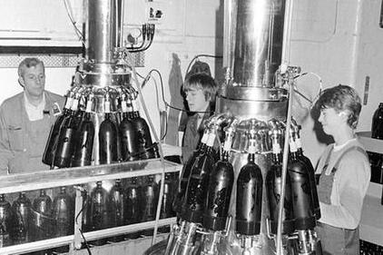 Mansfield Brewery in its hey day.