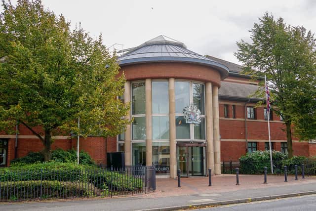 Mansfield Magistrates court, Rosemary Street.