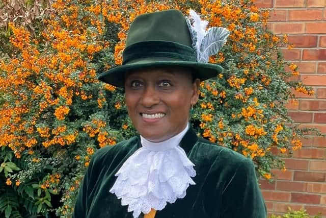 Professor Veronica Pickering, the High Sheriff of Nottinghamshire, who is hosting the event at Sherwood Forest, at which there will be a flypast.