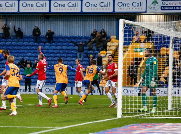 Stags are back on terms against Salford City.