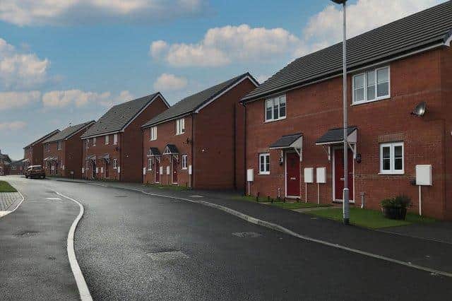 New homes on the former Mansfield Brewery site