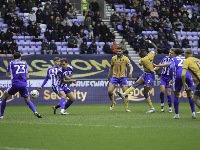 Made an excellent tackle on Fraser Murray to stop a dangerous attack on 15 minutes and showed his defensive qualities throughout, Cool finish to get Stags level again, but had a quieter second half.