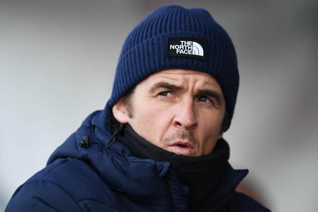 Joey Barton, manager of Bristol Rovers - beaten to players by Mansfield.