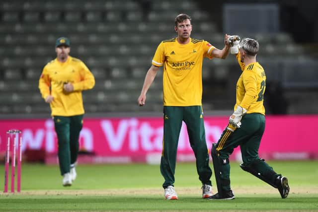 Jake Ball will be at Nottingham Outlaws until the end of the 2023 season. (Photo by Nathan Stirk/Getty Images)