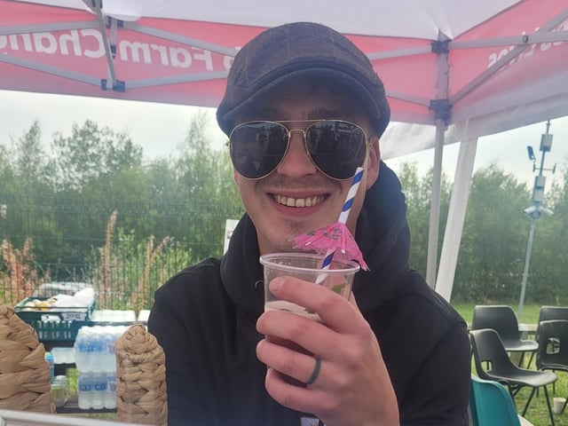 Organiser Ben, the recovery lead at Rhubarb Farm, taste-tested the mocktails.