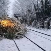The Robin Hood Line was blocked earlier today due to a fallen tree.