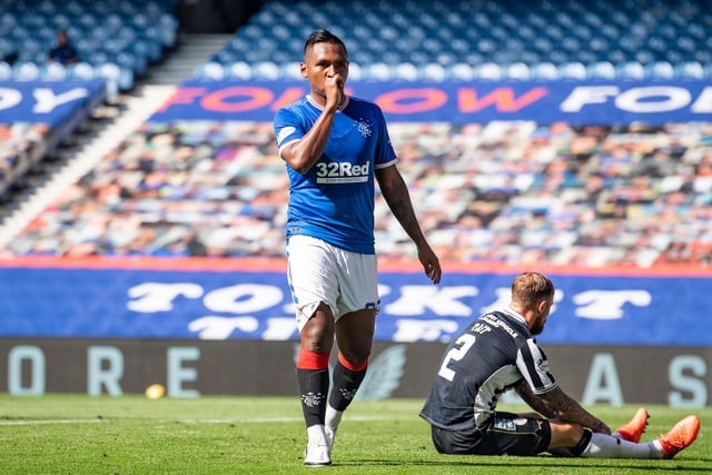 Steven Gerrard has called on Alfredo Morelos to outshine Colombian international team-mate Falcao and fire Rangers into the Europa League group stage. (Various)