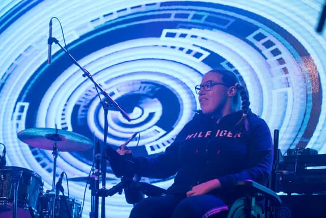 Mansfield's Jess Fisher, who has joined a project aiming to break down barriers for disabled musicians.