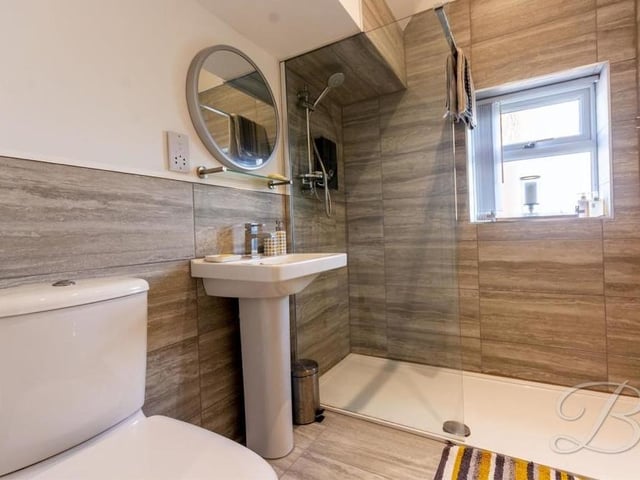 Another example of en suite luxury at the £750,000-plus property.