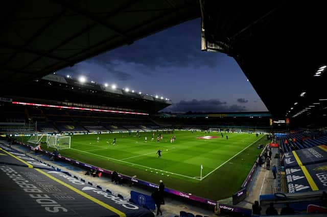 Elland Road, the home of Leeds United Football Club. (Photo by Michael Regan/Getty Images)