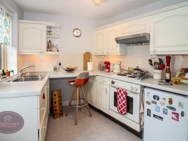 Appliances within the annexe kitchen include an electric oven and hob with extractor over. There is also plumbing for a washing machine.