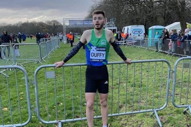 Luke Duffy after his fine run in Liverpool.