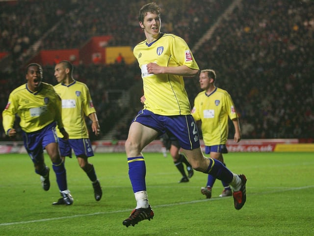 Greg Halford let Colchester for Reading on 1st Jan 2007.