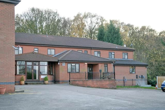 Parkside Nursing Home in Forest Town, Mansfield, which has been labelled 'Inadequate' by watchdog inspectors.
