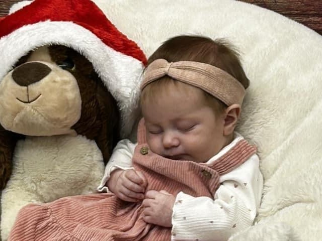 This photo of Harper Lee Cartwright, born on October 4, was sent to us by Robert Cartwright