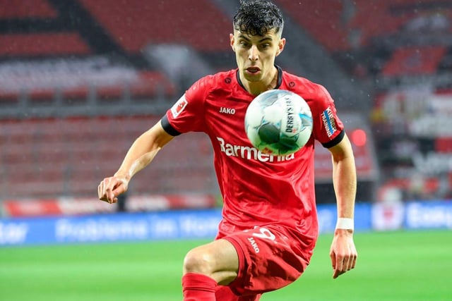 Chelsea are in pole position to land Bayer Leverkusen forward Kai Havertz with a number of clubs deterred by his £90m price tag. (Goal)