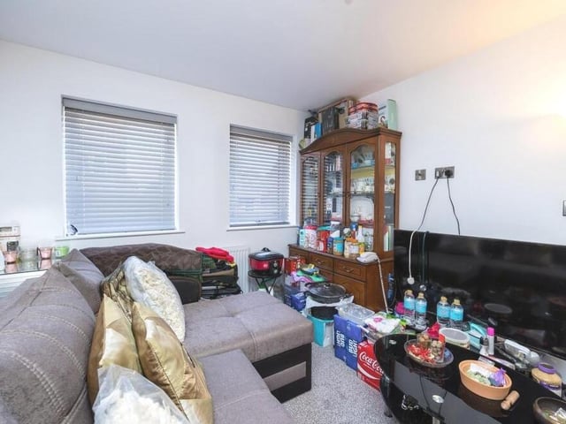 Officially, this is the ground-floor bedroom. But it is currently being used as a lounge.