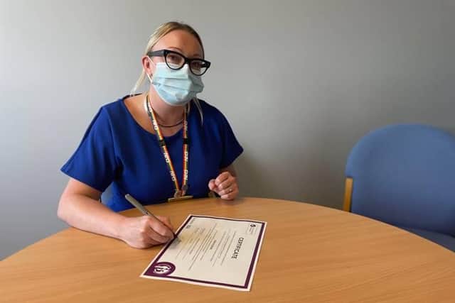 Sherwood Forest Hospitals’ chief nurse, Julie Hogg