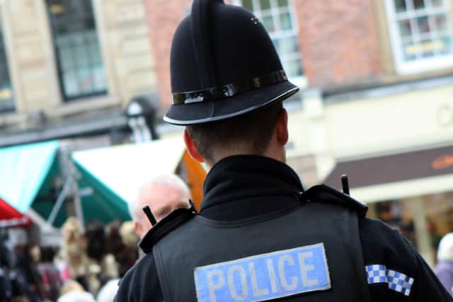 Police put the brakes on a wanted man in Sutton.