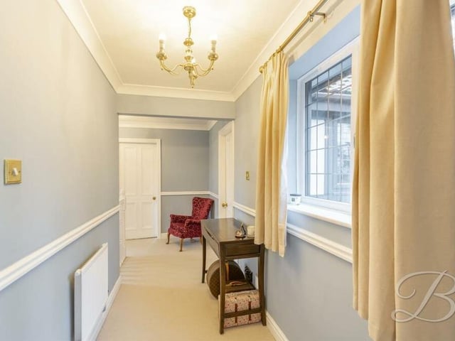 Another shot of the elegant landing, which gives access to all four bedrooms and also the family bathroom.