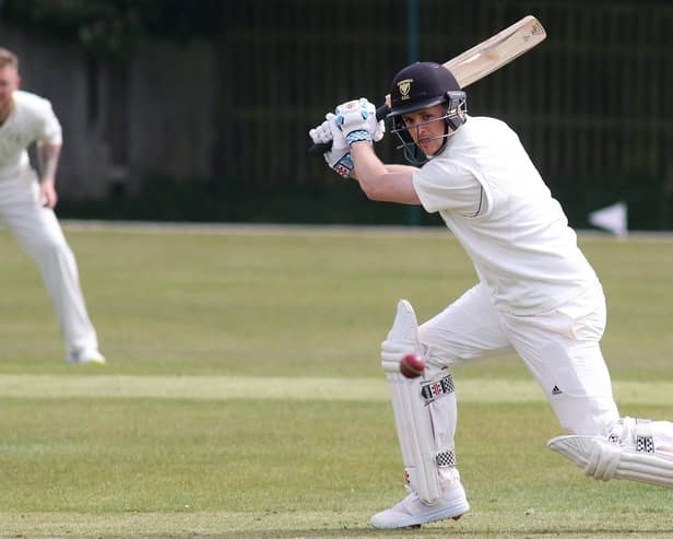 Tom Rowe - scored a crucial 81 at Plumtree.