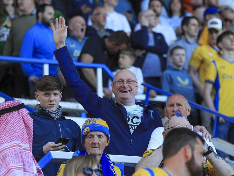 Mansfield Town fans ended their away season with defeat at Birmingham City.