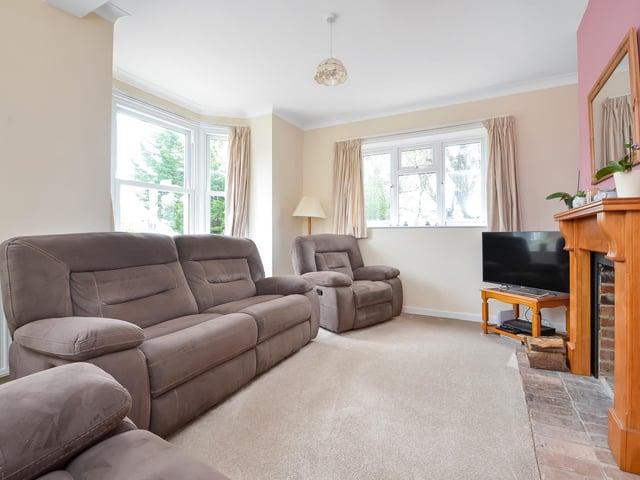 This five bedroom detached house in Hambledon Road, Denmead, is on the market for £775,000. It is listed by Fine and Country.
