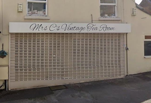 Mrs C's Vintage Tea Room, 7a High St, Hucknall, Nottingham NG15 7HJ: Take a trip back in time with this charming, 1940s-themed tearoom, with its unique homemade food, cakes and afternoon tea, and as an added bonus, it also sells vintage clothes.