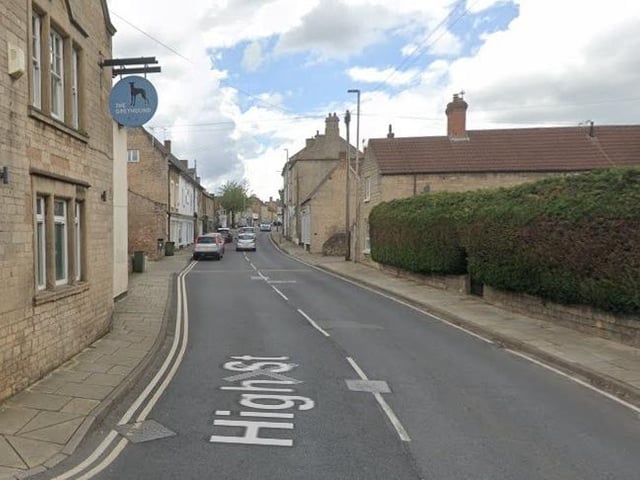 The area of Woodhouse recorded seven vehicle crimes in March 2023.