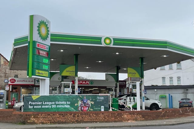 The BP garage in Skegby is currently 164.9p for Unleaded and 183.9p for Diesel