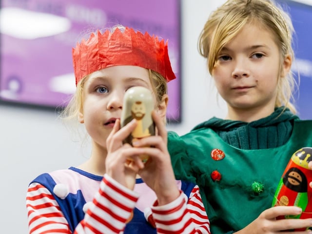 The event was held in the Princess Suite at Sutton Community Academy